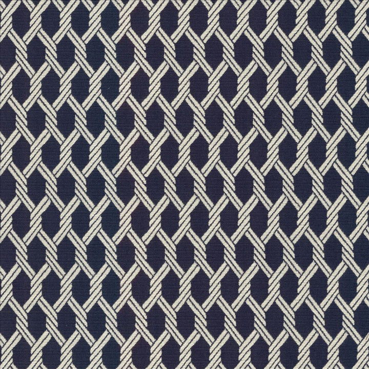 Boatswain Marine  by Kasmir Designer Fabric 5088 61% Rayon
39% Polyester
 CHINA 15,000 Wyzenbeek Double Rubs Horizontal: 7/8 inches and Vertical: 1 7/8 inches 54  - Swanky Fabrics -