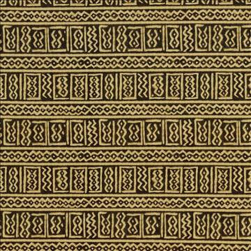 Bogolanfini Black Spice by Kasmir Designer Fabric 5062 100% Cotton TURKMENISTAN 15,000 Wyzenbeek Double Rubs H: 13 4/8 inches, V: 13 4/8 inches 54 - 55 - Swanky Fabrics - Kasmir