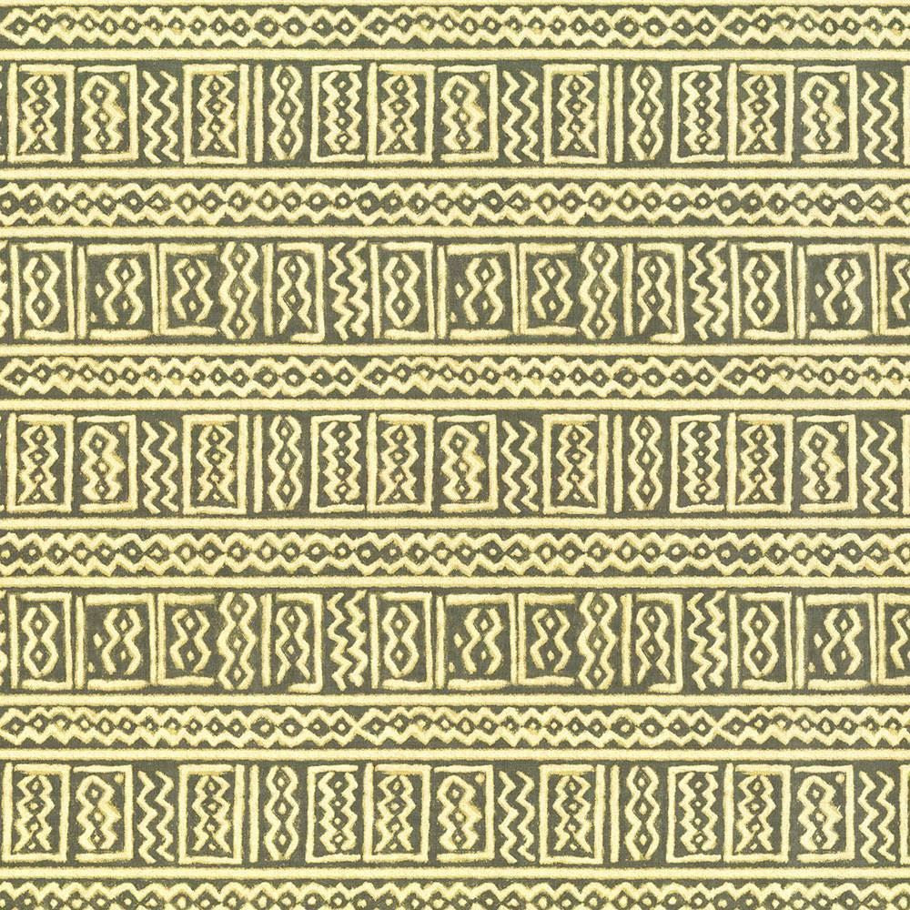 Bogolanfini Pewter by Kasmir Designer Fabric 5062 100% Cotton
 TURKMENISTAN </p><p>Repeat: Horizontal: 13 4/8 inches and Vertical: 13 4/8 inches 54 - 55 - Swanky Fabrics -