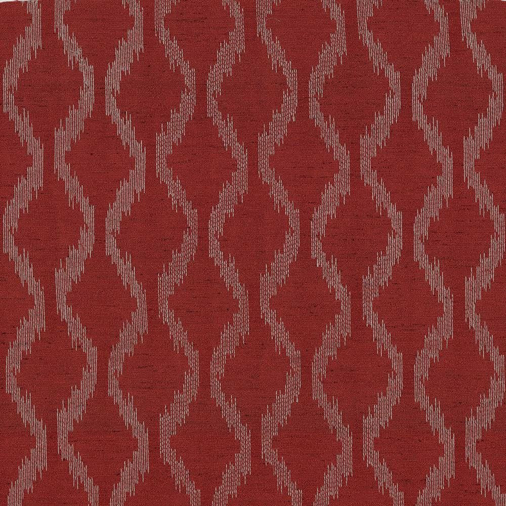 Bonju Ikat Chili by Kasmir Designer Fabric See sample 100% Polyester
Embroidery
100% Polyester
 CHINA Not Tested </p><p>Repeat: Horizontal: 3 7/8 inches and Vertical: 5 6/8 inches 53 - Swanky Fabrics -