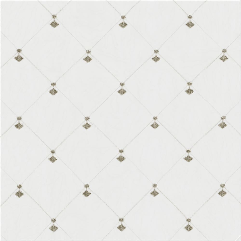 Borderline Smoke by Kasmir Designer Fabric 5108 100% Polyester
 TURKEY </p><p>Repeat: Horizontal: 4 3/8 inches and Vertical: 4 3/8 inches 59 - 60 - Swanky Fabrics -