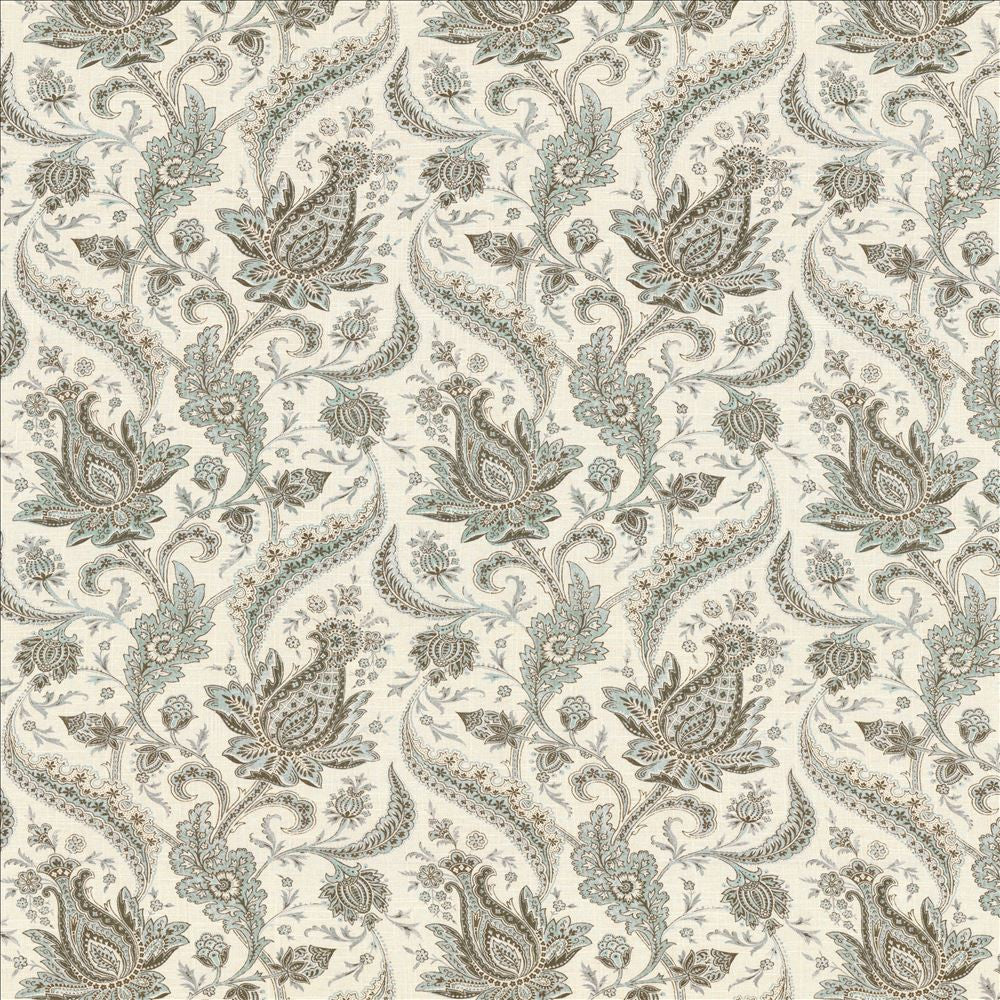 Botticelli Skyscraper by Kasmir Designer Fabric 5065 55% Linen
45% Rayon
 CHINA </p><p>Repeat: Horizontal: 13 4/8 inches and Vertical: 18 inches 54 - 55 - Swanky Fabrics -