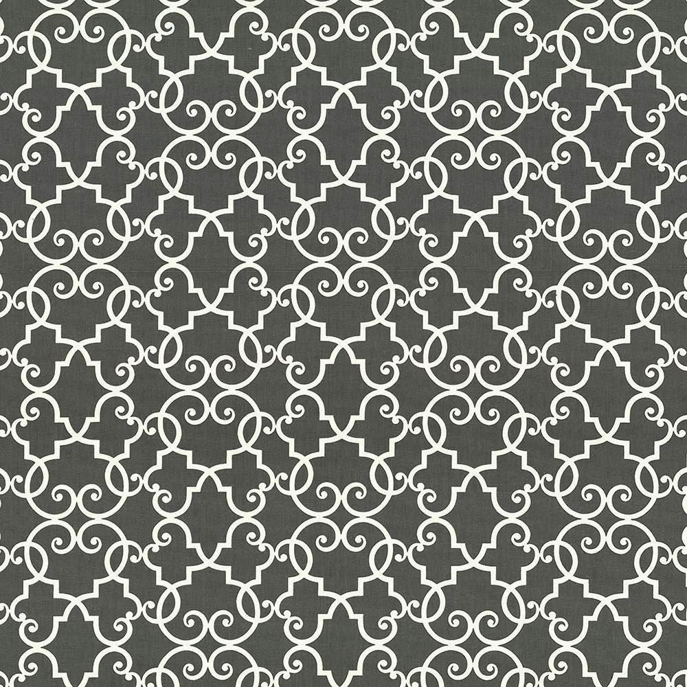 Bouley Slate by Kasmir Designer Fabric 5062 100% Cotton
 TURKMENISTAN 15,000 Wyzenbeek Double Rubs </p><p>Repeat: Horizontal: 13 4/8 inches and Vertical: 13 4/8 inches 54 - Swanky Fabrics -