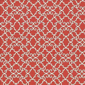 Bouley Tomato by Kasmir Designer Fabric 5071 100% Cotton TURKMENISTAN 15,000 Wyzenbeek Double Rubs H: 13 4/8 inches, V: 13 4/8 inches 54 - 55 - Swanky Fabrics - Kasmir