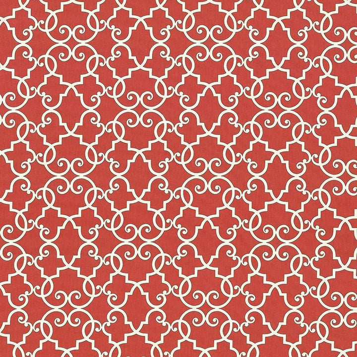 Bouley Tomato by Kasmir Designer Fabric 5071 100% Cotton
 TURKMENISTAN </p><p>Repeat: Horizontal: 13 4/8 inches and Vertical: 13 4/8 inches 54 - 55 - Swanky Fabrics -