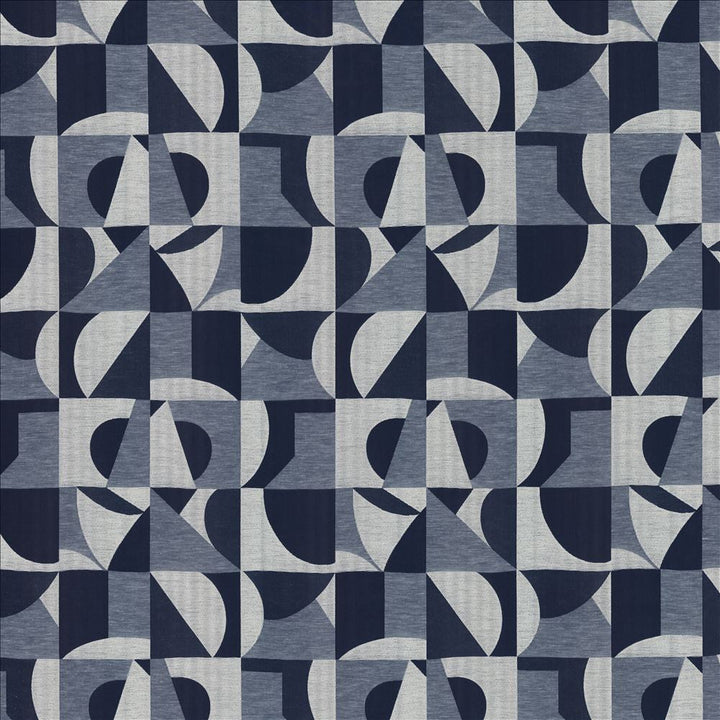 Boyer Navy  by Kasmir Designer Fabric 1474 82% Polyester 18% Cotton  INDIA  </p><p>Repeat: Horizontal: 14 1/8 inches and Vertical: 26 4/8 inches 54  - Swanky Fabrics -