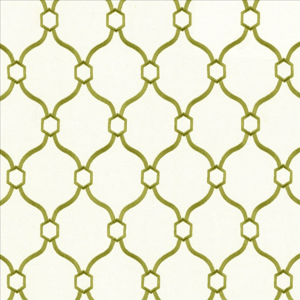 Braxton Grass by Kasmir Designer Fabric 5124 32% Viscose
30% Polyester
26% Linen
12% Rayon
 CHINA 60,000 Wyzenbeek Double Rubs </p><p>Repeat: Horizontal: 3 6/8 inches and Vertical: 5 inches 54 - Swanky Fabrics -