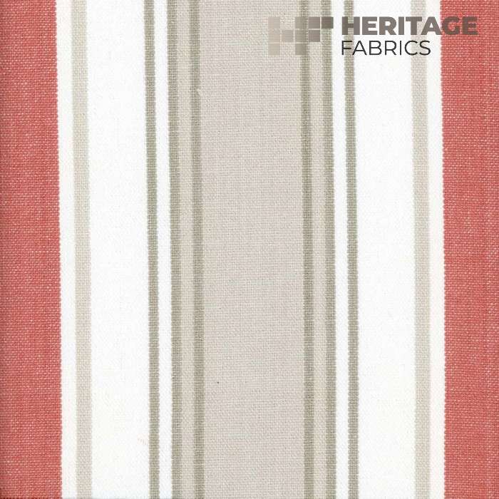 Bridgewater Cranberry by Heritage Fabric - 100% Cotton India 30,000 Horizontal: 13.5" and Vertical: N/A 54" - Fabric Carolina -