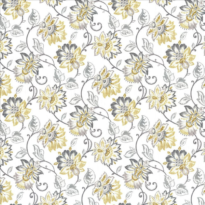 Brookmere Gold by Kasmir Designer Fabric 5079 100% Cotton
 INDIA 3,000 Wyzenbeek Double Rubs </p><p>Repeat: Horizontal: 18 inches and Vertical: 18 2/8 inches 54 - Swanky Fabrics -