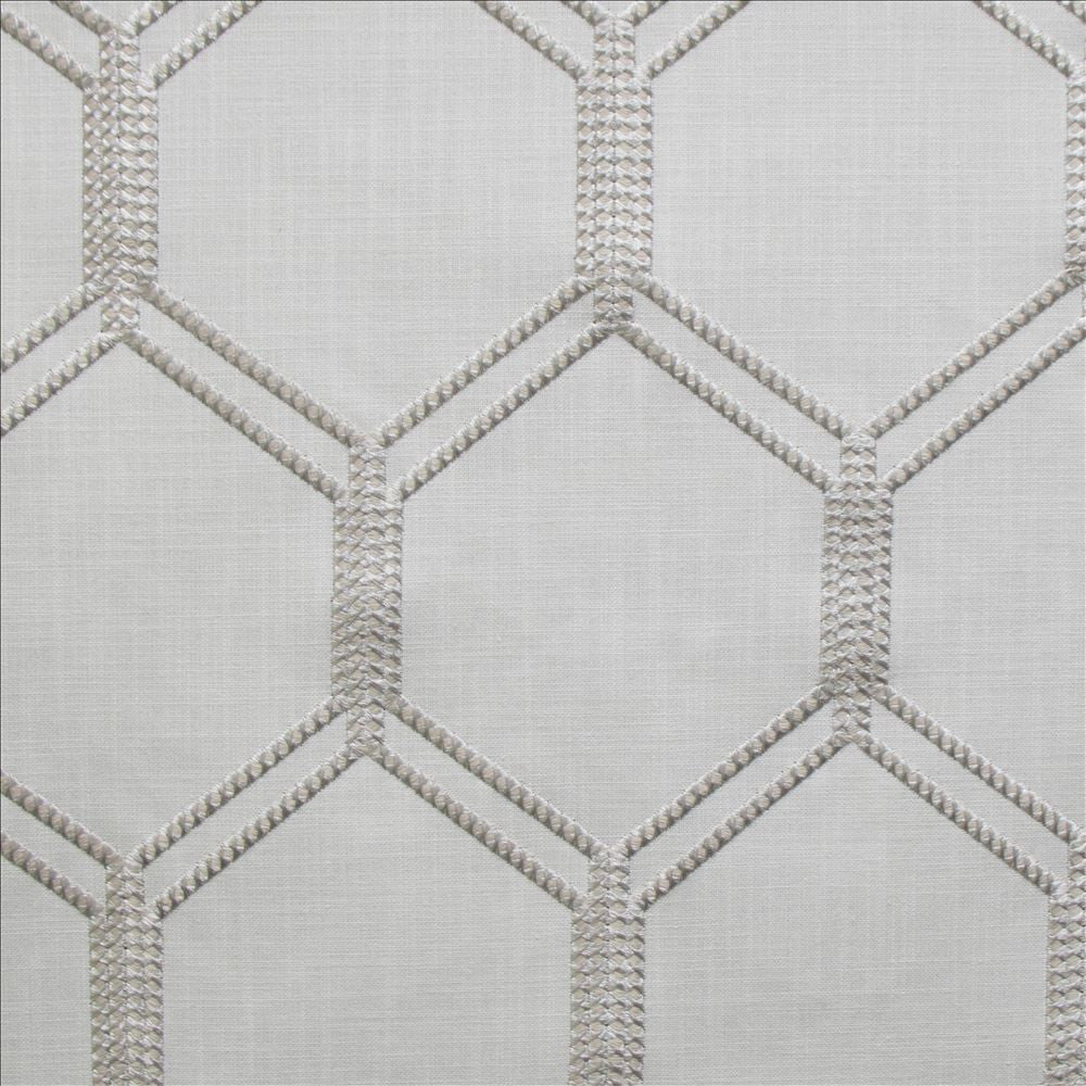 Burbank Smoke  by Kasmir Designer Fabric 1476 73% Cotton 27% Polyester  INDIA  </p><p>Repeat: Horizontal: 5 3/8 inches and Vertical: 9 4/8 inches 54  - Swanky Fabrics -