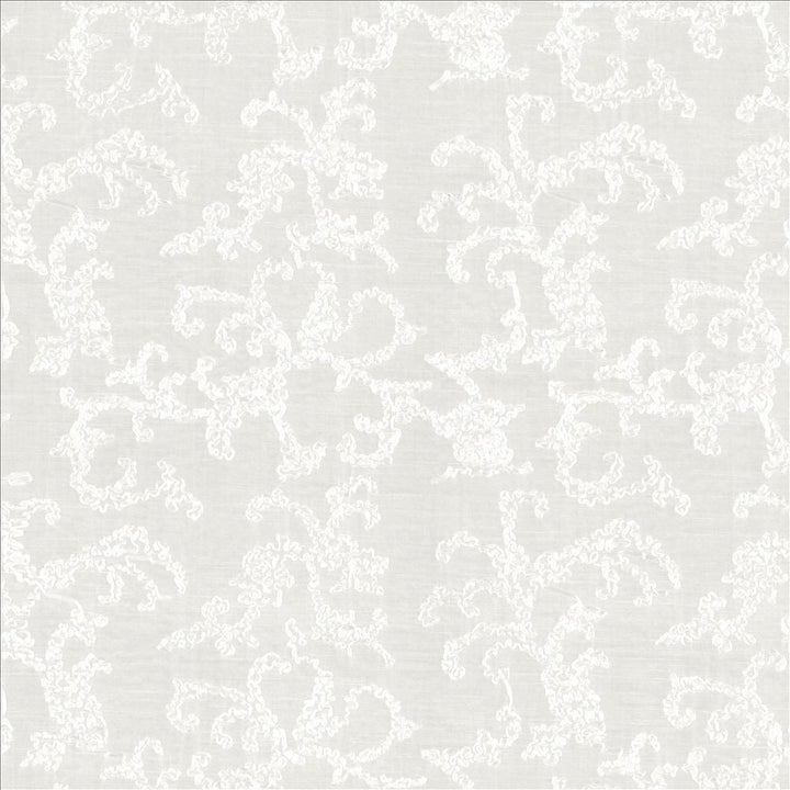 Bustle Wheat by Kasmir Designer Fabric 5077 100% Polyester Embroidery 100% Polyester CHINA Not Tested Horizontal: 20 4/8 inches and Vertical: 17 2/8 inches 43 - 58 - Swanky Fabrics -