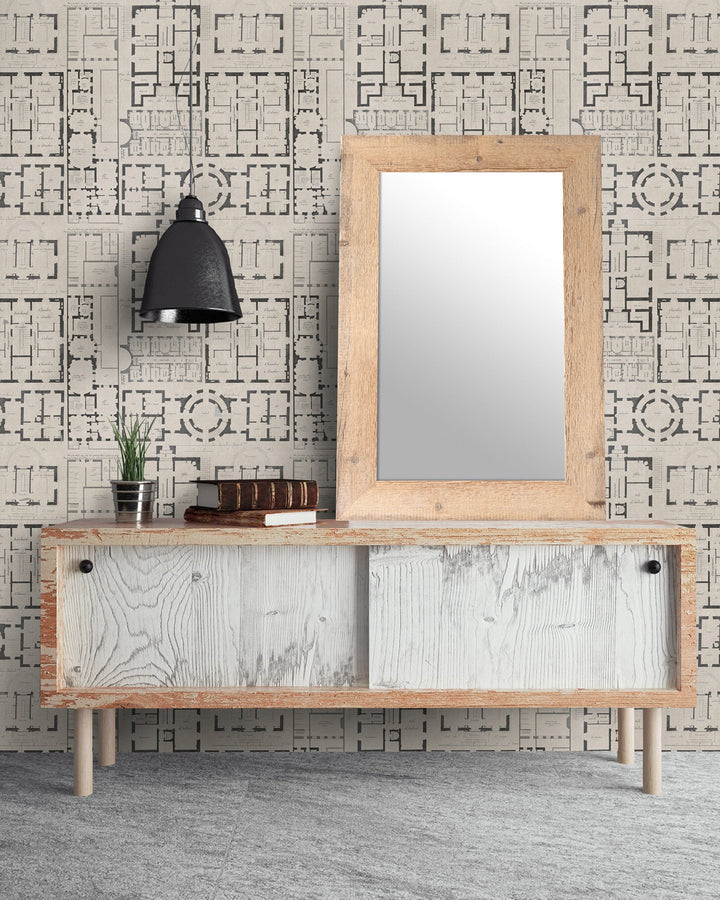 Chateau Taupe Premium wallpaper by Mind the Gap (WP20024), view 2