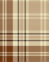Mind the Gap Wallpaper Mind The Gap   CHESTERFIELD PLAID Cappuccino   (WP30080)