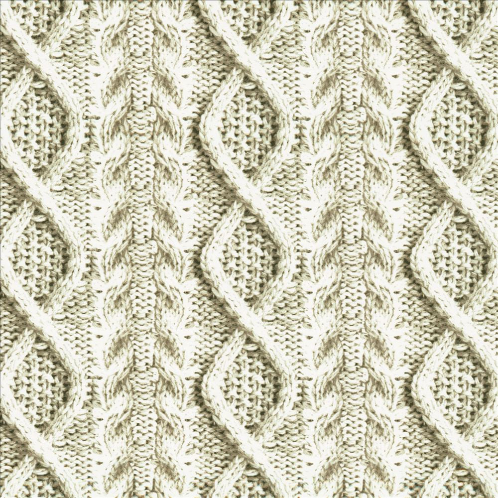 Cable Knit Grey by Kasmir Designer Fabric 1457 100% Cotton
 CHINA 11,500 Wyzenbeek Double Rubs </p><p>Repeat: Horizontal: 7 inches and Vertical: 4 2/8 inches 57 - Swanky Fabrics -