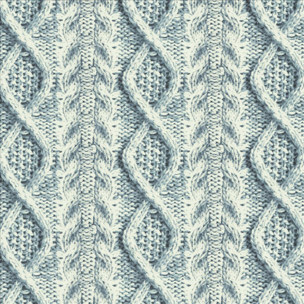 Cable Knit Indigo by Kasmir Designer Fabric 1458 100% Cotton
 CHINA 11,500 Wyzenbeek Double Rubs </p><p>Repeat: Horizontal: 7 inches and Vertical: 4 2/8 inches 57 - Swanky Fabrics -