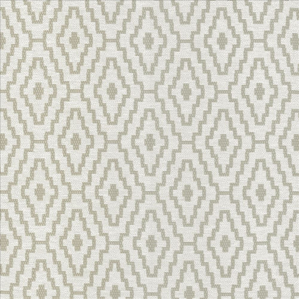 Cabruna Silver by Kasmir Designer Fabric 5113 66% Polyester 34% Cotton INDIA 50,000 Wyzenbeek Double Rubs Horizontal: 4 4/8 inches and Vertical: 5 4/8 inches 54 - Swanky Fabrics -