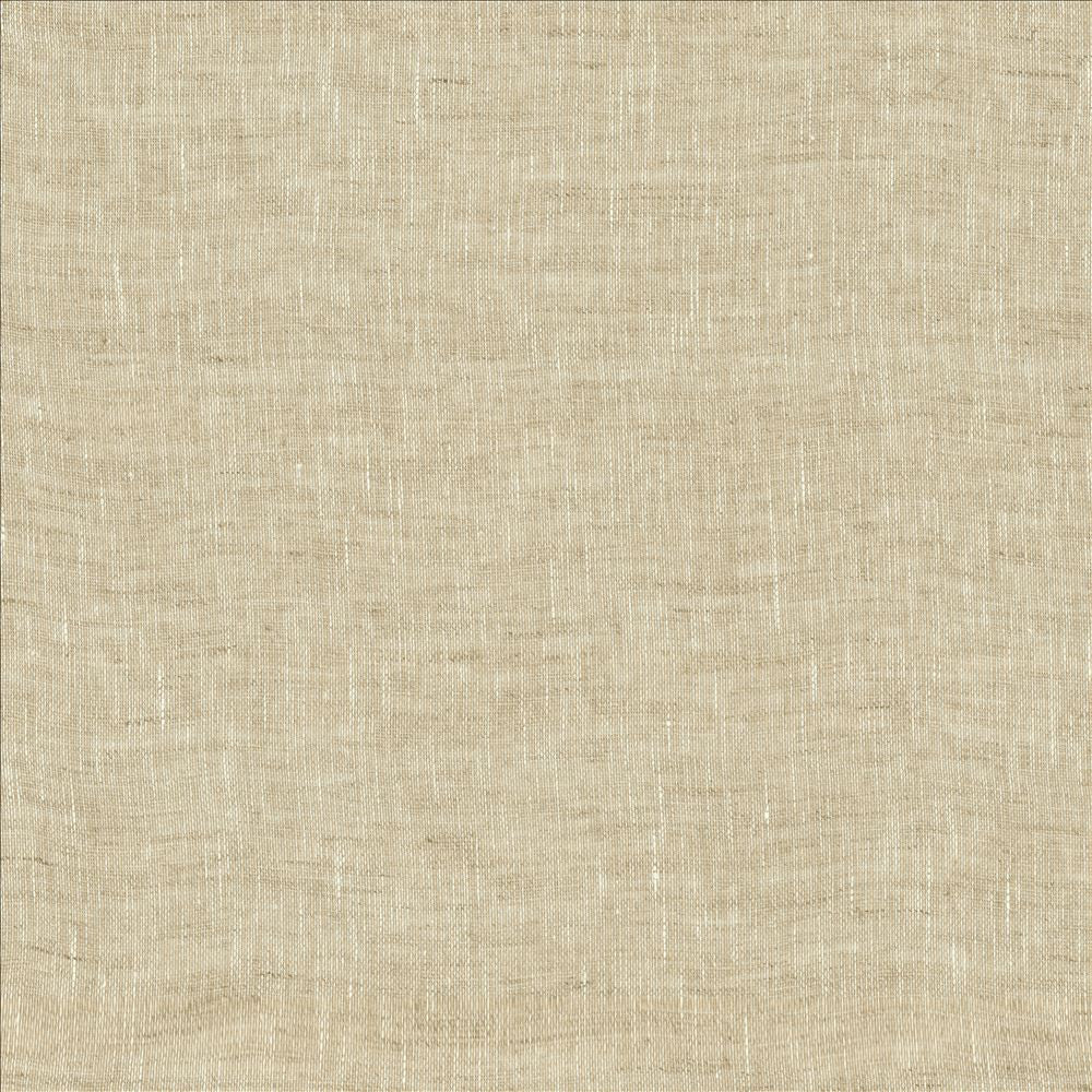 Calcott Sheer Tumbleweed by Kasmir Designer Fabric See sample 100% Linen
 INDIA Not Tested </p><p>Repeat: Horizontal: N/A and Vertical: N/A 54 - Swanky Fabrics -