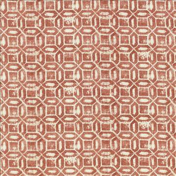 Calypso Cove Chili by Kasmir Designer Fabric 5070 100% Cotton PAKISTAN 15,000 Wyzenbeek Double Rubs H: 27 inches, V: 13 4/8 inches 54 - 55 - Swanky Fabrics - Kasmir