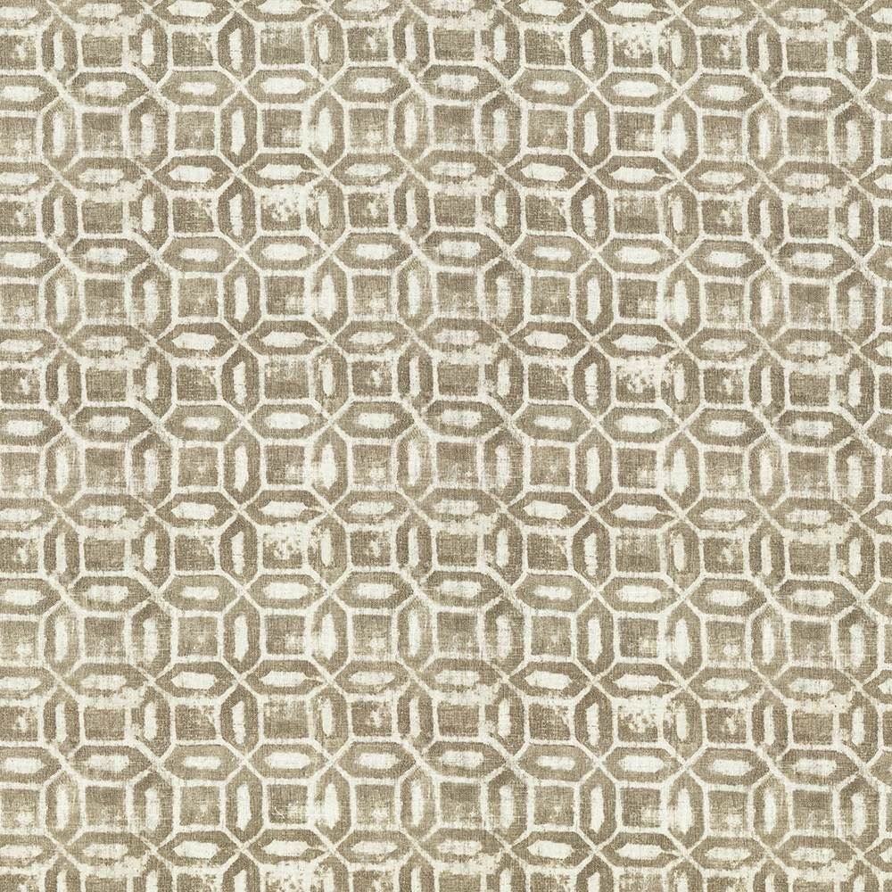 Calypso Cove Clay by Kasmir Designer Fabric 5066 100% Cotton PAKISTAN 15,000 Wyzenbeek Double Rubs Horizontal: 27 inches and Vertical: 13 4/8 inches 54 - 55 - Swanky Fabrics -