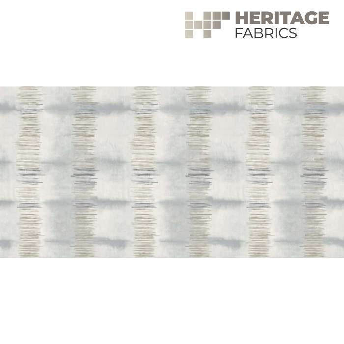 Cambria Bay Blue by Heritage Designer Fabric - 100% Cotton Turkey 18,000 Horizontal: 27" and Vertical: 27" 54" - Swanky Fabrics -