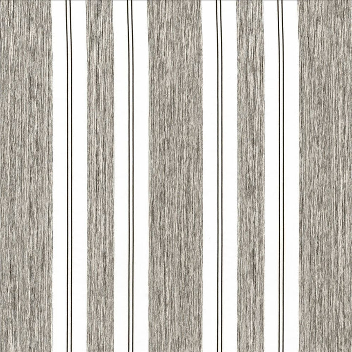 Campania Stripe Pewter  by Kasmir Designer Fabric 5076 100% Polyester
 FRANCE  Horizontal: 6 6/8 inches and Vertical: N/A 118  - Swanky Fabrics -