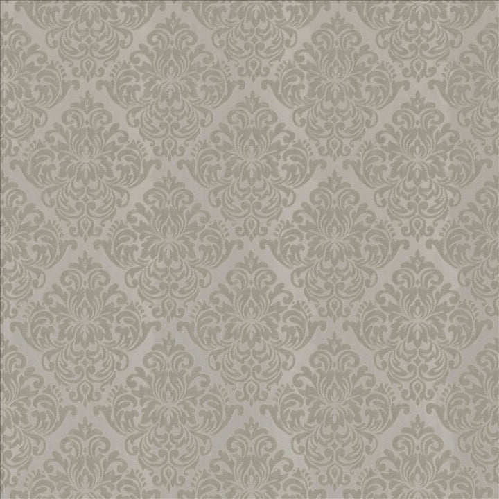 Candlelit Gray  by Kasmir Designer Fabric 5108 100% Polyester
 CHINA Not Tested Horizontal: 8 2/8 inches and Vertical: 8 4/8 inches 110  - Swanky Fabrics -