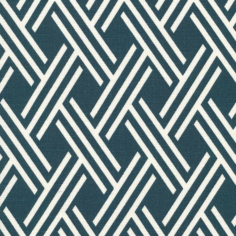 Canton Trellis Cerulean by Kasmir Designer Fabric 5072 100% Cotton
 PAKISTAN </p><p>Repeat: Horizontal: 3 inches and Vertical: 5 1/8 inches 54 - 55 - Swanky Fabrics -
