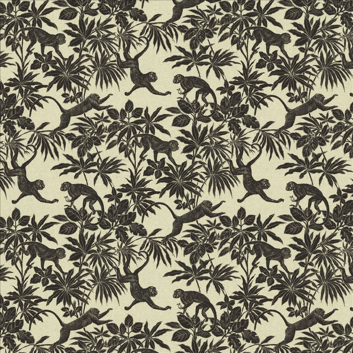 Capuchin Noir by Kasmir Designer Fabric See sample 90% Cotton
10% Polyester
 FRANCE 24,000 Martindale Cycles </p><p>Repeat: Horizontal: 23 6/8 inches and Vertical: 23 6/8 inches 61 - Swanky Fabrics -