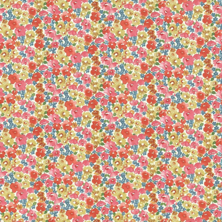 Carillon Garden Aurora by Kasmir Designer Fabric 5065 100% Cotton USA 42,000 Wyzenbeek Double Rubs Horizontal: 18 inches and Vertical: 9 inches 54 - Swanky Fabrics -