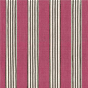 Kasmir Fabric Carnegie Stripe Berry