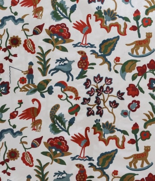 Roth & Tompkins Fabric Carousel Cabernet