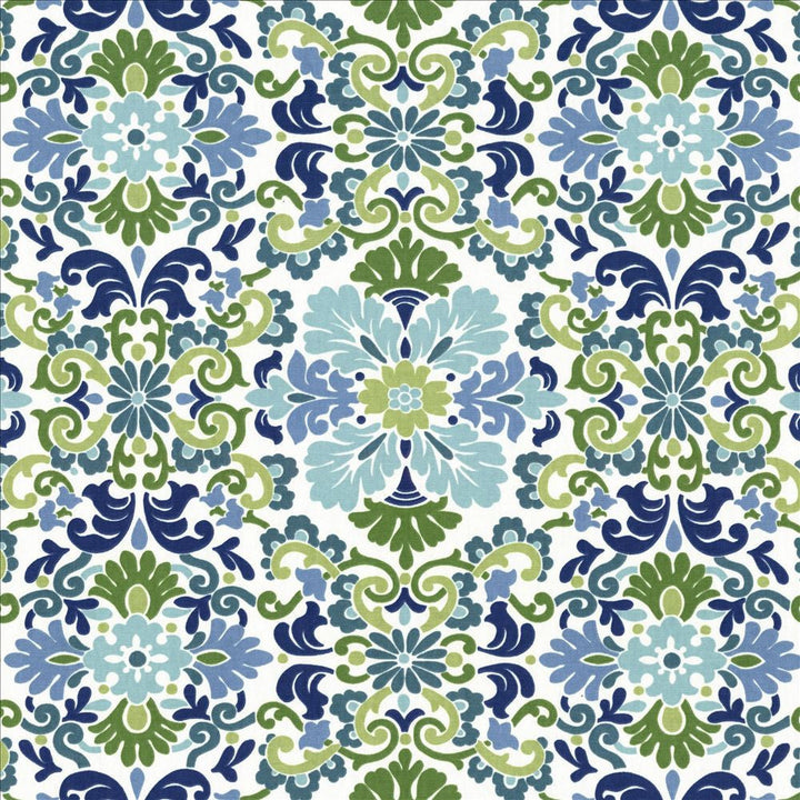 Carraway Seaspray by Kasmir Designer Fabric 5081 100% Cotton USA 15,000 Wyzenbeek Double Rubs Horizontal: 13 4/8 inches and Vertical: 13 4/8 inches 54 - Swanky Fabrics -