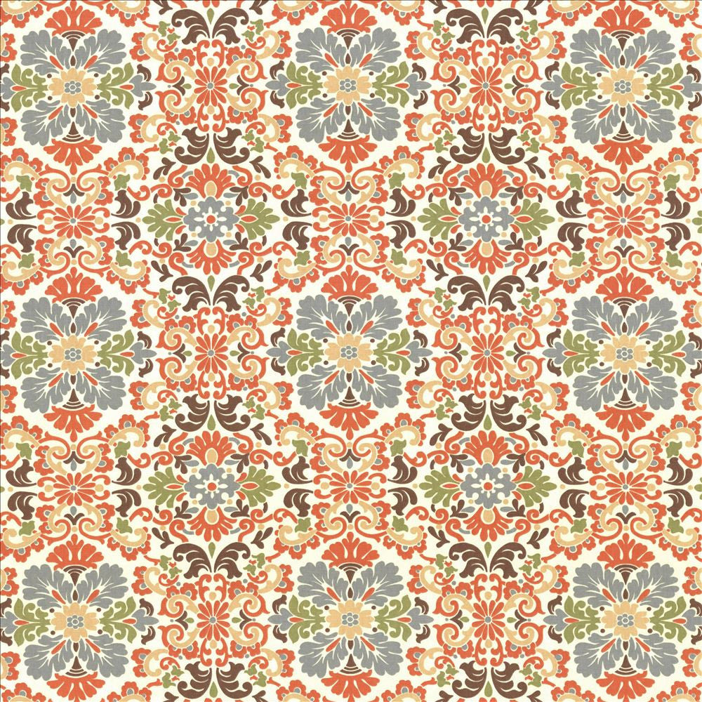 Carraway Terracotta by Kasmir Designer Fabric 5079 100% Cotton
 USA 15,000 Wyzenbeek Double Rubs </p><p>Repeat: Horizontal: 13 4/8 inches and Vertical: 13 4/8 inches 54 - Swanky Fabrics -