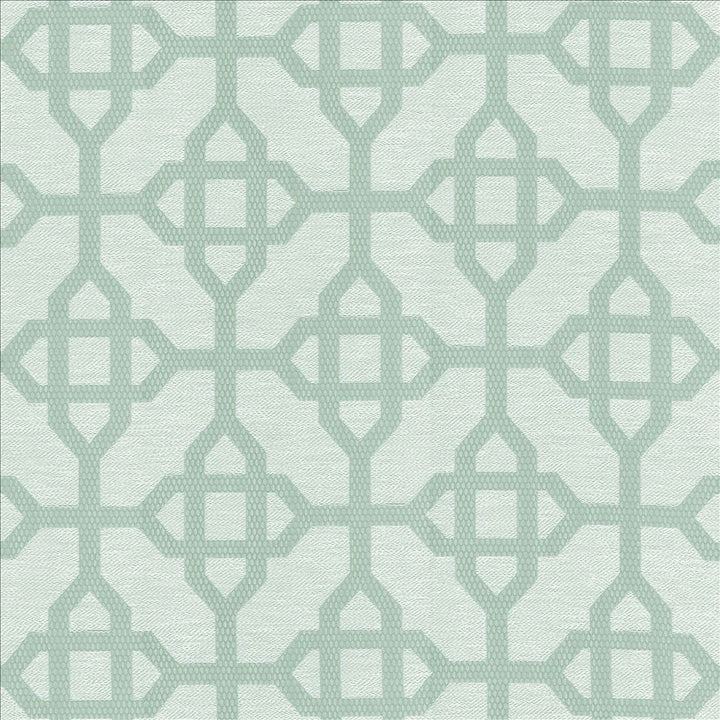 Cavetto Aqua by Kasmir Designer Fabric 5114 66% Polyester
34% Cotton
 INDIA 50,000 Wyzenbeek Double Rubs </p><p>Repeat: Horizontal: 6 6/8 inches and Vertical: 7 inches 54 - Swanky Fabrics -