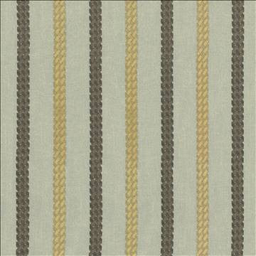 Celtic Stripe Porcelain by Kasmir Designer Fabric 1443 100% Polyester Embroidery Contents 100% Rayon INDIA 25,000 Wyzenbeek Double Rubs H: 4 2/8 inches, V: 4/8 inches 54 - 55 - Swanky Fabrics - Kasmir