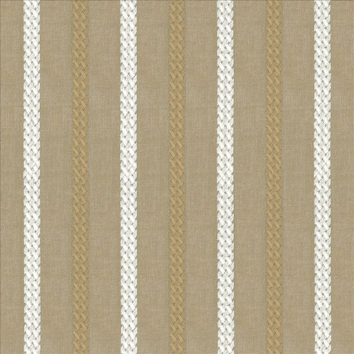 Celtic Stripe Taupe by Kasmir Designer Fabric 1443 100% Polyester
Embroidery
100% Rayon
 INDIA </p><p>Repeat: Horizontal: 4 2/8 inches and Vertical: 4/8 inches 51 - 55 - Swanky Fabrics -