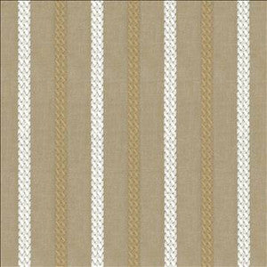 Kasmir Fabric Celtic Stripe Taupe