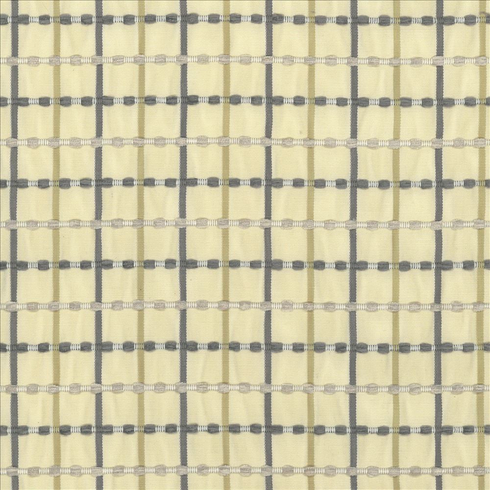 Cha Cha Check Pewter by Kasmir Designer Fabric 5067 100% Polyester
 CHINA </p><p>Repeat: Horizontal: 2 inches and Vertical: 2 inches 54 - Swanky Fabrics -