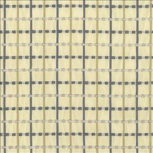 Kasmir Fabric Cha Cha Check Pewter