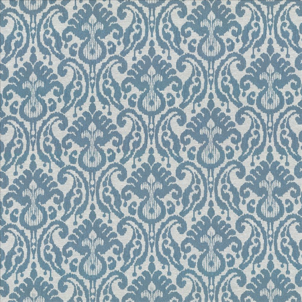 Chaibasa Cadet by Kasmir Designer Fabric See sample 66% Polyester
34% Cotton
 INDIA 30,000 Martindale Cycles </p><p>Repeat: Horizontal: 13 4/8 inches and Vertical: 12 4/8 inches 53 - Swanky Fabrics -