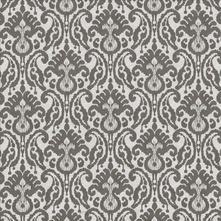 Chaibasa Slate by Kasmir Designer Fabric 5113 66% Polyester
34% Cotton
 INDIA 30,000 Martindale Cycles </p><p>Repeat: Horizontal: 13 4/8 inches and Vertical: 12 4/8 inches 53 - Swanky Fabrics -