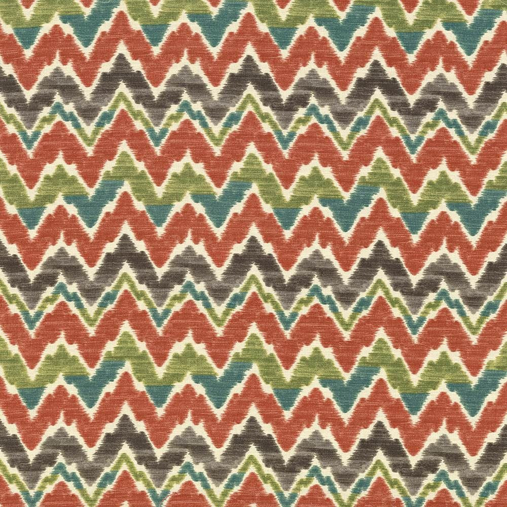 Charro Sunset by Kasmir Designer Fabric 5063 100% Cotton PAKISTAN 15,000 Wyzenbeek Double Rubs Horizontal: 9 inches and Vertical: 13 4/8 inches 54 - 55 - Swanky Fabrics -