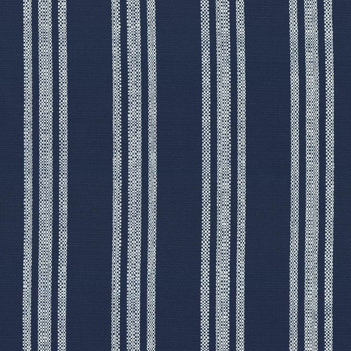 Chastain Stripe Marine by Kasmir Designer Fabric 1436 80% Cotton
20% Polyester
 USA 12,000 Wyzenbeek Double Rubs </p><p>Repeat: Horizontal: 5 2/8 inches and Vertical: N/A 54 - Swanky Fabrics -
