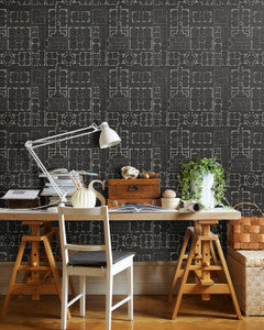 Mind the Gap Wallpaper Mind The Gap   CHATEAU Anthracite Premium   (WP20025)
