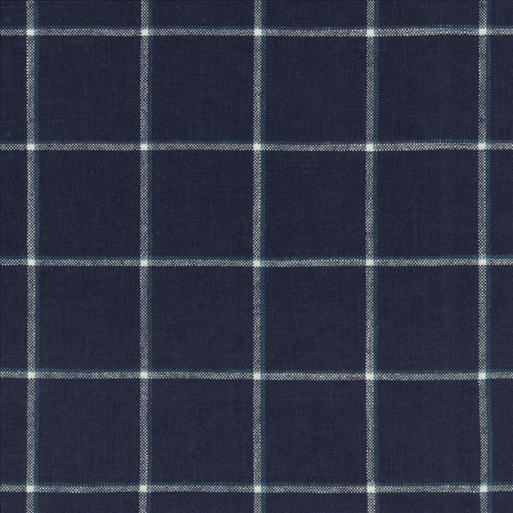 Checkered Past Marina by Kasmir Designer Fabric 1458 55% Linen
45% Rayon
 CHINA </p><p>Repeat: Horizontal: 3 3/8 inches and Vertical: 3 3/8 inches 54 - Swanky Fabrics -
