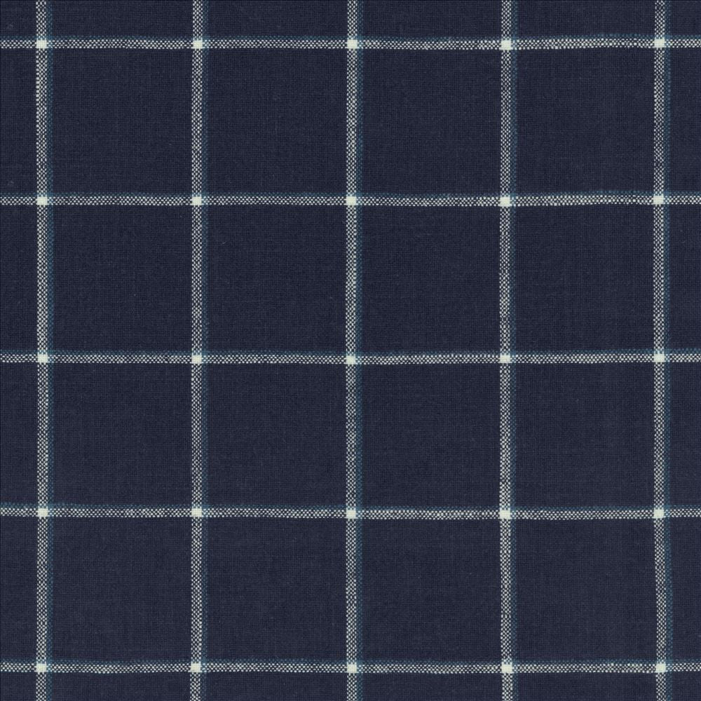 Checkered Past Marina by Kasmir Designer Fabric See sample 55% Linen
45% Rayon
 CHINA 36,000 Wyzenbeek Double Rubs </p><p>Repeat: Horizontal: 3 3/8 inches and Vertical: 3 3/8 inches 54 - Swanky Fabrics -