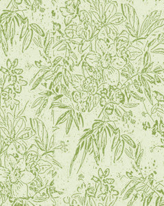 Mind the Gap Wallpaper Mind The Gap   CHERRY ORCHARD Green   (WP30007)