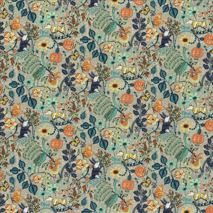 Chessford Sherbert by Kasmir Designer Fabric 1467 100% Cotton
 INDIA 15,000 Wyzenbeek Double Rubs </p><p>Repeat: Horizontal: 27 3/8 inches and Vertical: 16 5/8 inches 54 - Swanky Fabrics -