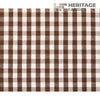 Roth & Tompkins Fabric Chester Chocolate