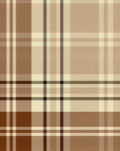 Mind the Gap Wallpaper Mind The Gap   CHESTERFIELD PLAID Cappuccino   (WP30080)